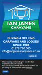 Mobile Screenshot of ianjamescaravans.co.uk